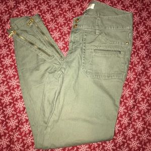 Michael Kors army green pants size 6